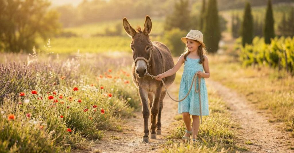 Complicité avec l'âne